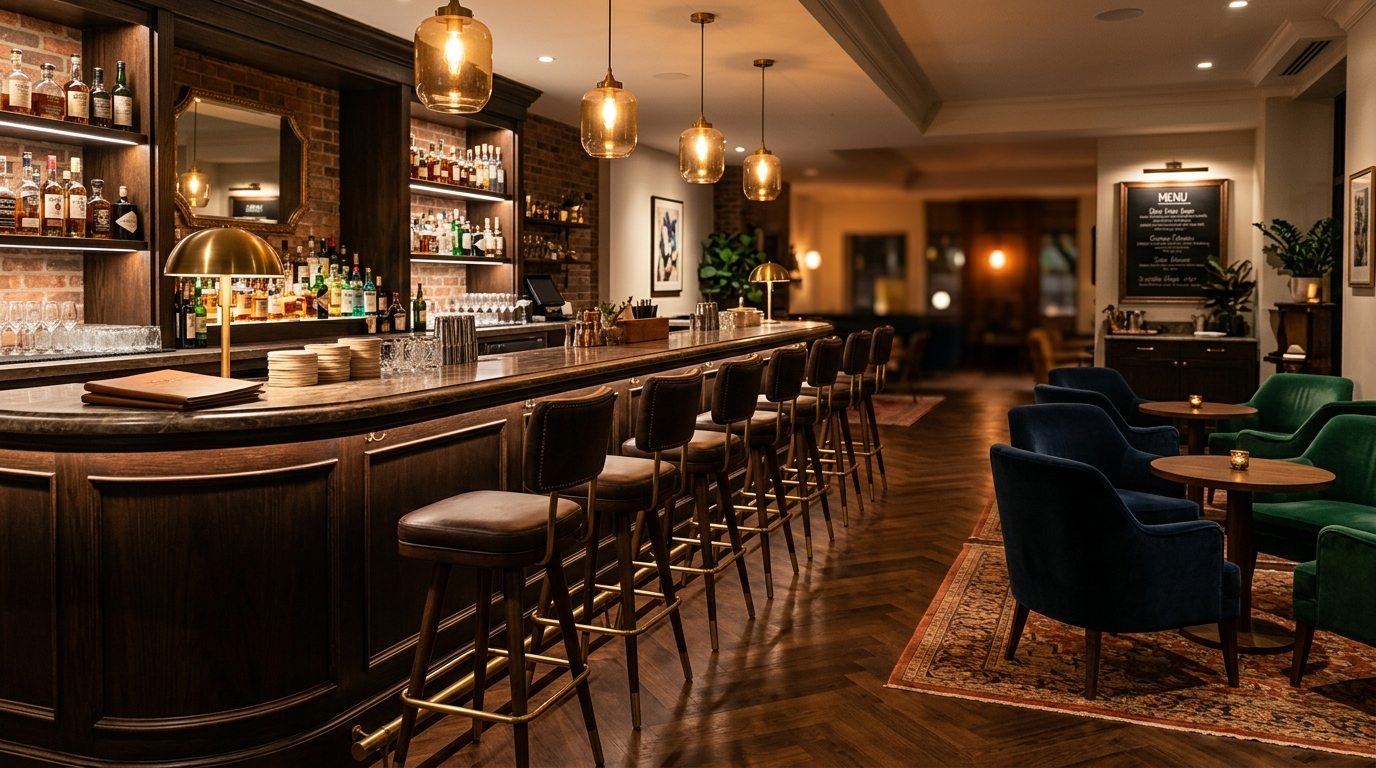 Final check: confirm stool height works with your counter thickness